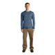 Icebreaker Merino 150 Tech Lite Long Sleeve IB Vertical Tee - Mens
