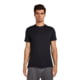 Icebreaker Merino Blend 125 Cool-Lite Sphere Short Sleeve Tee - Men's, Black, Small, IB0A56ZM001100S000
