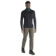 Icebreaker Men Merino 125 Cool-Lite Sphere LS Tee, Black, M, IB0A56ZL001M