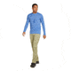 Icebreaker Men Merino 150 Tech Lite LS Tee Bear Lift, Baja, XL, IB0A573Y01DXL
