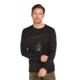 Icebreaker Men Merino 150 Tech Lite LS Tee Bear Lift, Black, M, IB0A573Y001M