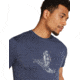 Icebreaker Men Merino 150 Tech Lite SS Tee Skiing Yeti, Graphite, M, IB0A572Y884M