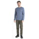 Icebreaker Merino 125 Cool-Lite Sphere III LS Tee - Mens, Dawn Heather, Extra Large, IB0A56ZLA90XL