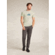 Icebreaker Merino 150 Tech Lite SS T-Shirt Cosy Camper - Mens, Ashen, 2XL, IB0A576E01TXXL