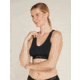 Icebreaker Merino Blend 125 Cool-Lite Sprite Racerback Bra - Womens, Black, Large, IB0A5724001L