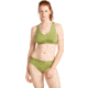 Icebreaker Merino Blend 125 Cool-Lite Sprite Racerback Bra - Women's, Olive, Extra Small, IB0A57240AAXS