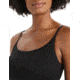 Icebreaker Merino Siren Bra Cami Singlet - Womens, Black, Extra Small, IB0A56BL001XS