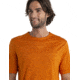Icebreaker ZoneKnit Short Sleeve T-Shirt - Mens, Earth, Medium, IB0A56P4865M