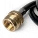 Ignik 5 in Adapter Hose, Black, IGPRO-00120
