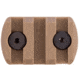 IMI Defense 3 Notch M-LOK Rail Section, Polymer, FDE, 14433