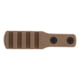 IMI Defense MLK Polymer 4 Notch M-LOK Rail Extended Section for Light/Laser, Flat Dark Earth, IMI-PMK4EFDE