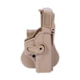 IMI Defense Level 3 Polymer OWB Paddle Holster, Glock 19/19X/32/45, Glock 23, FDE, IMI-Z1400FDE