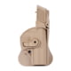 IMI Defense Level 3 Polymer OWB Paddle Holster, H&amp;K USP Compact 9mm/.40 Level 3, FDE, IMI-Z1430FDE
