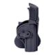 IMI Defense Level 3 Polymer OWB Paddle Holster, H&amp;K USP Full Size 9mm/.40 Level 3, Black, IMI-Z1440BLACK