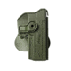 IMI Defense Polymer OWB Paddle Holster, SIG Sauer P250, SIG Sauer P320, SIG Sauer P320 X5, Olive Drab Green, Right, IMI-Z1060O.D. GREEN