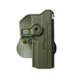 IMI Defense Polymer OWB Paddle Holster, SIG Sauer P250, SIG Sauer P320, SIG Sauer P320 X5, Olive Drab Green, Right, IMI-Z1060O.D. GREEN
