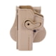IMI Defense Polymer OWB Paddle Holster, Glock 17/18/22/28/31, Left Hand, FDE, IMI-Z1010LHFDE