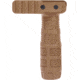 IMI Defense IVG - R Enhanced Tactical Rail Grip, Fde, IMI-ZG106R-FDE