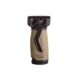 IMI Defense OVG Overmolding Vertical Front Grip, Black/Flat Dark Earth, IMI-ZG105BLACK/FDE