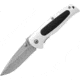 Imperial Schrade Medium Linerlock Folding Knife,3.13in,Drop Point,Silver,Aluminum Handle IMP100MCP
