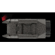 InForce Auto Pistol LED Light w/IR,200 Lumens,Graphite,Clam INF-APL-B-WIR