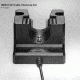 Inova T4 Reserve Battery Holder Extension w/Lithium Ion Battery T4-RBH-RUB