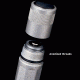 Inova X5 Lithium Powered 31 Lumens LED Flashlight, Titanium, 5 Ultraviolet LEDs, Dual Mode X5DMB-HUVT