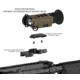 iRayUSA ADM Rico Micro MQD Mount, Black, IRAY-AC36