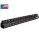 JE Machine Tech Je Handguard Free Float Ar15 16.7'' Key-mod Black