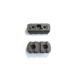 JE Machine Tech Polymer Rail, M-LOK, 1.5 inch, 3 slot, pack of 2, Black, PS-HGMLKR3