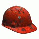 Jackson Safety Head-Turner Hard Hat, 4 Point Ratchet Suspension, Shrapnel 22739