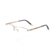 Jaguar Ultimate 35814 Progressive Prescription Eyeglasses, Gold Frame, JG35814007PR