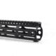 JE Machine Tech AR-15 M-Lok Versatile Free Float Handguard, 15in, Barrel Nut Included, Black, PS-223MLK15IBLK
