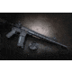 JE Machine Tech AR-15 Ultralightweight Minimalist Partial Top Rail, 10 in, No Anti Rotation Tabs, Black, PS-223MLK10KBLK-H-NAR