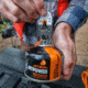 Jetboil CrunchIt Fuel Canister Recycling Tool, Silver/Orange, CRUNCH
