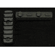 JL Billet Angled M-Lok Free-Float Handguard, AR15, 11 inch, Black JLB-MLA-11-A