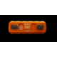 JL Billet M-Lok Attachment Rail Section, 5 Slot, 2 inch, Orange, JLB-MLOK-5S-O