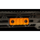 JL Billet M-Lok Attachment Rail Section, 5 Slot, 2 inch, Orange JLB-MLOK-5S-O