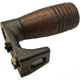 JMK Wood Vertical Foregrip Assembly, Grooved, M-LOK, A3 Modular Compact Base w/Int Handstop, VFG-MHA02