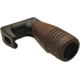 JMK Wood Vertical Foregrip Assembly, Grooved, M-LOK, A3 Modular Compact Base w/Int Handstop, VFG-MHA02