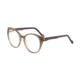 Joop! 81170 Single Vision Prescription Eyeglasses, Grey/Brown Frame, 81170-4438SV