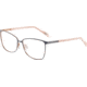 JOOP! 83218 Bifocal Prescription Eyeglasses, Grey Salmon Frame, 83218-1002BI
