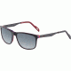 JOOP! 87207 Progressive Prescription Sunglasses, Black Red Frame, 87207-6965PR