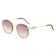 Joop! 87353 Single Vision Prescription Sunglasses, Rhodium Frame, 87353-5101SV