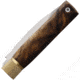 Jose da Cruz Cutelaria Large Bocote SS Folding Knife, 4.25in Closed, 3.25in Satin Stainless Steel Blade, Bocote Wood Handle, IMER.85.017.B.P01