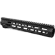 JP Enterprises M-LOK Series Handguard, 12.5in, Hardcoat Anodized, Black, JPHGM-1M