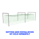 JUGS Frame for Batting Cage Net #2, 119-lb. &amp; 191-lb.
