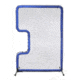 JUGS Blue Series Protector C-Shaped Softball Screen, Blue Frame/Black Net S1013