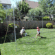 JUGS Hit At Home Backyard Batting Cage, 45 x 11 x 11, N.27 Twisted Knotted Polyethylene, Black, A5030