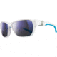 Julbo Coast Progressive Prescription Sunglasses, Shiny White / Blue Frame, Octopus Lens, Polarized, Photochromic-J4728011PR
